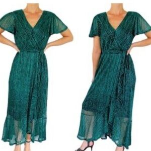 Nicole Miller Emerald Maxi Dress